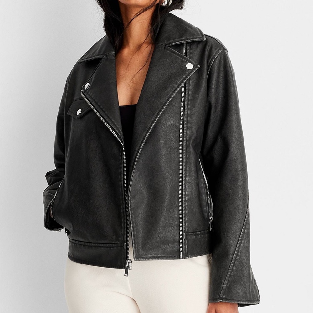 Women’s Moto Jacket Universal Thread Black color